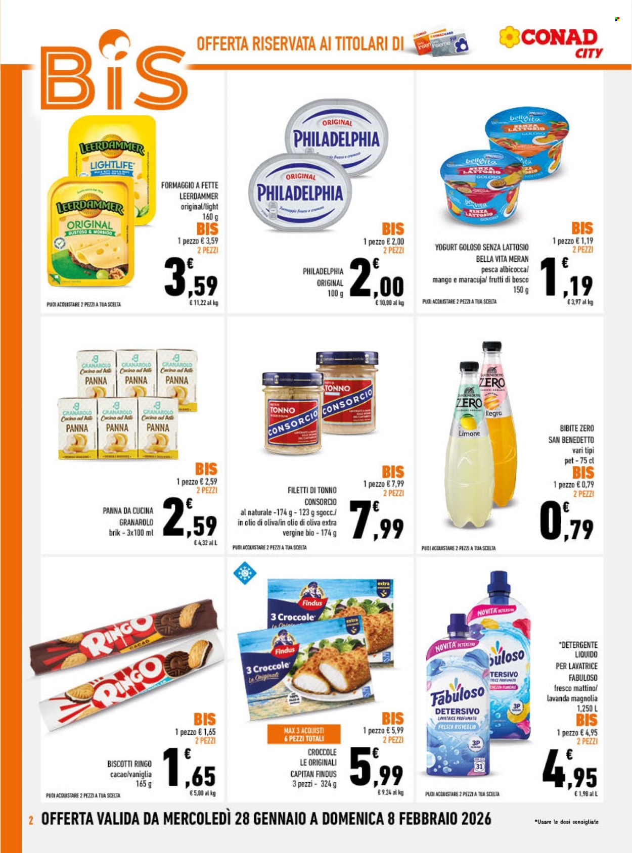Volantino Conad City - 28/1/2026 - 8/2/2026. Pagina 2