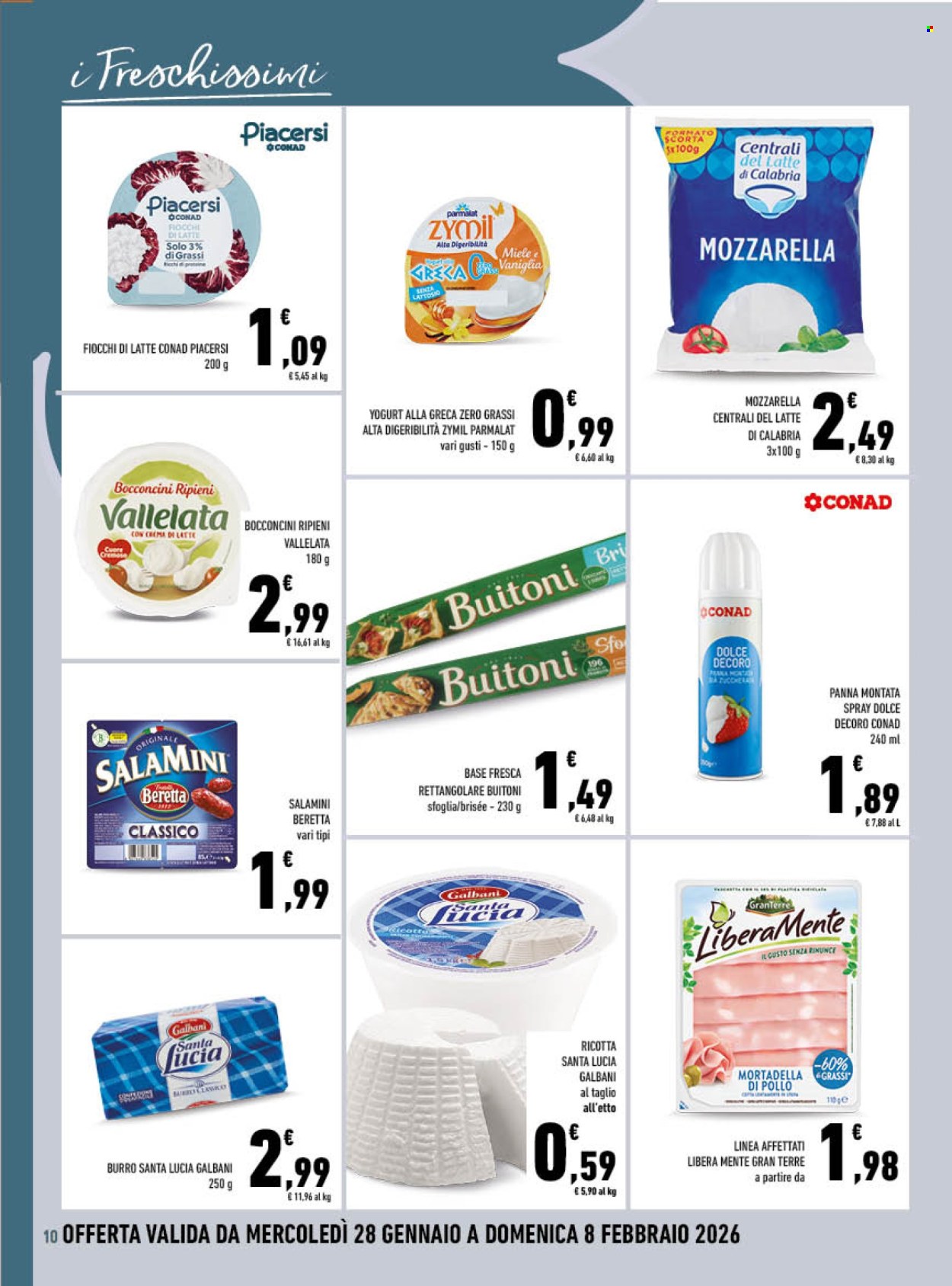 Volantino Conad City - 28/1/2026 - 8/2/2026. Pagina 10