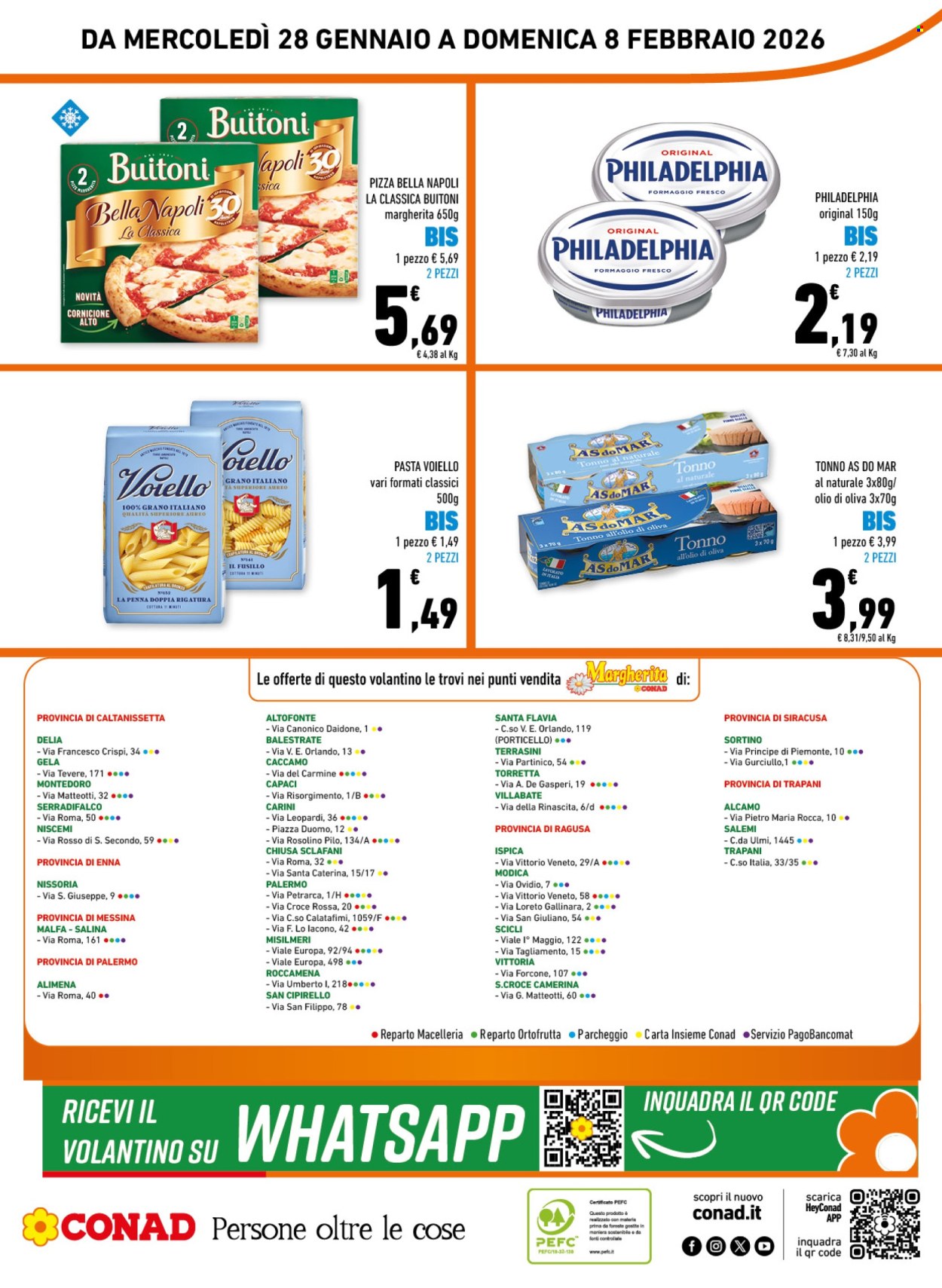 Volantino Margherita Conad - 28/1/2026 - 8/2/2026. Pagina 16