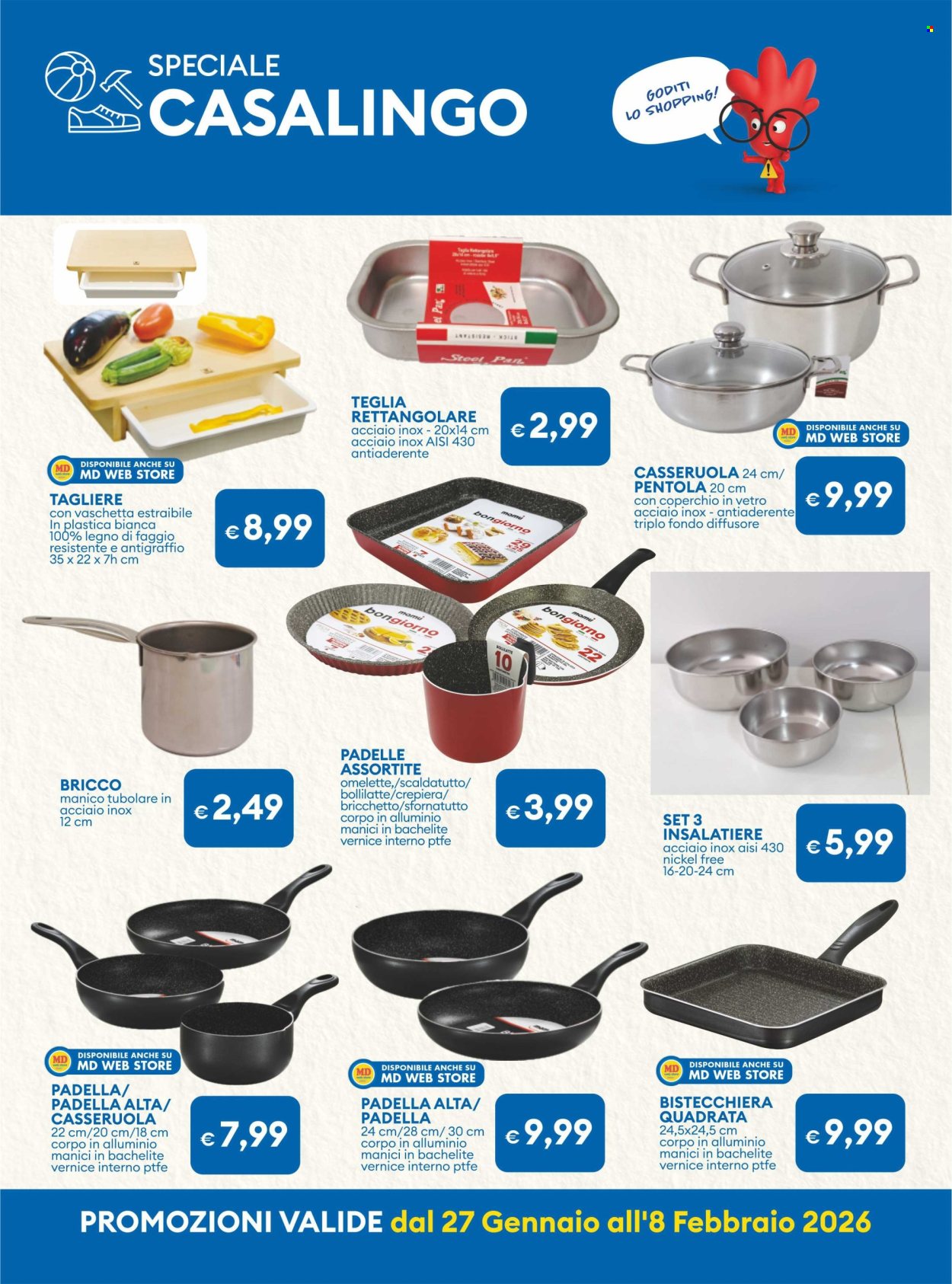 Volantino MD Discount - 27/1/2026 - 8/2/2026. Pagina 22