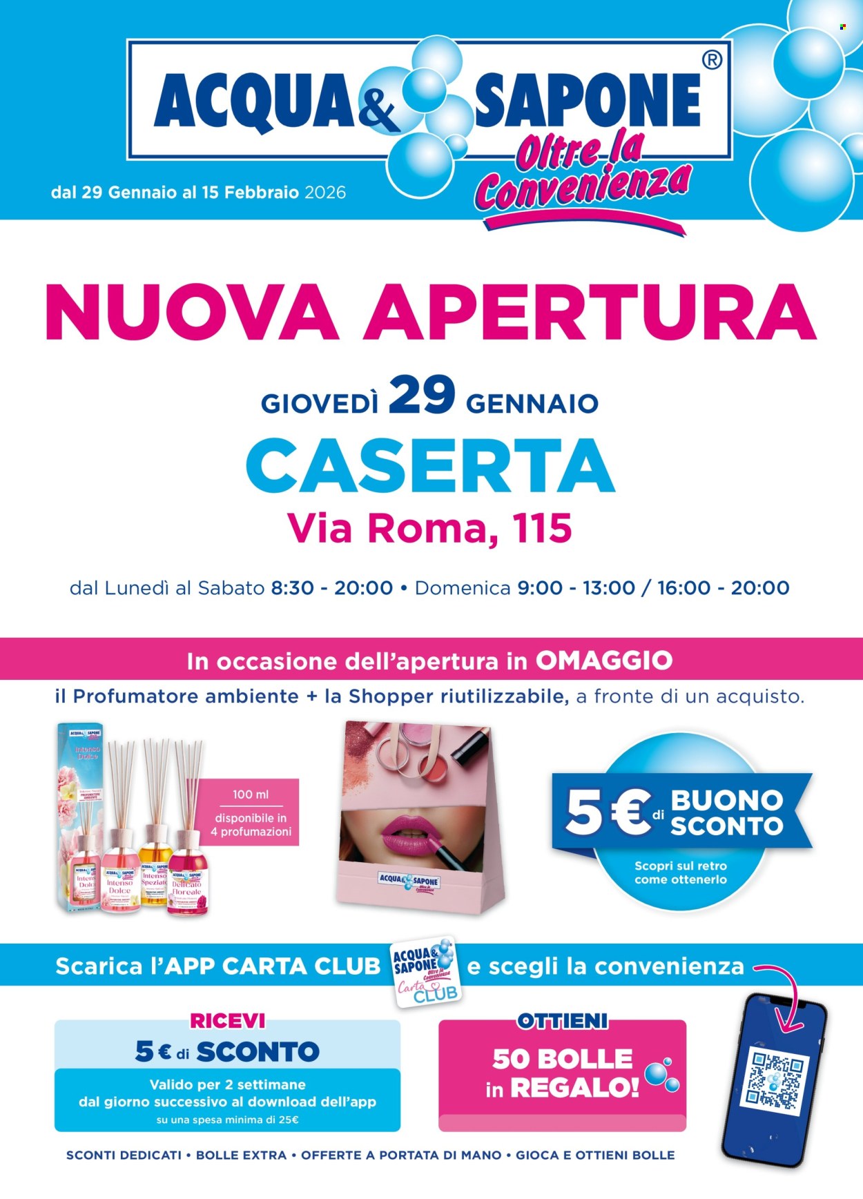 Volantino Acqua & Sapone - 29/1/2026 - 15/2/2026. Pagina 1