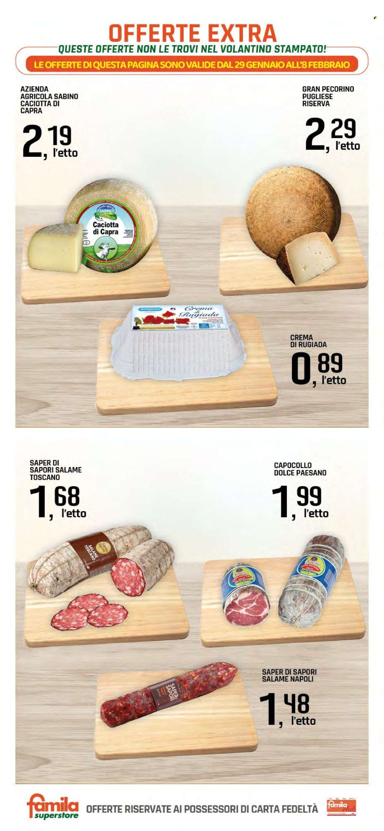 Volantino Famila - 29/1/2026 - 8/2/2026. Pagina 18