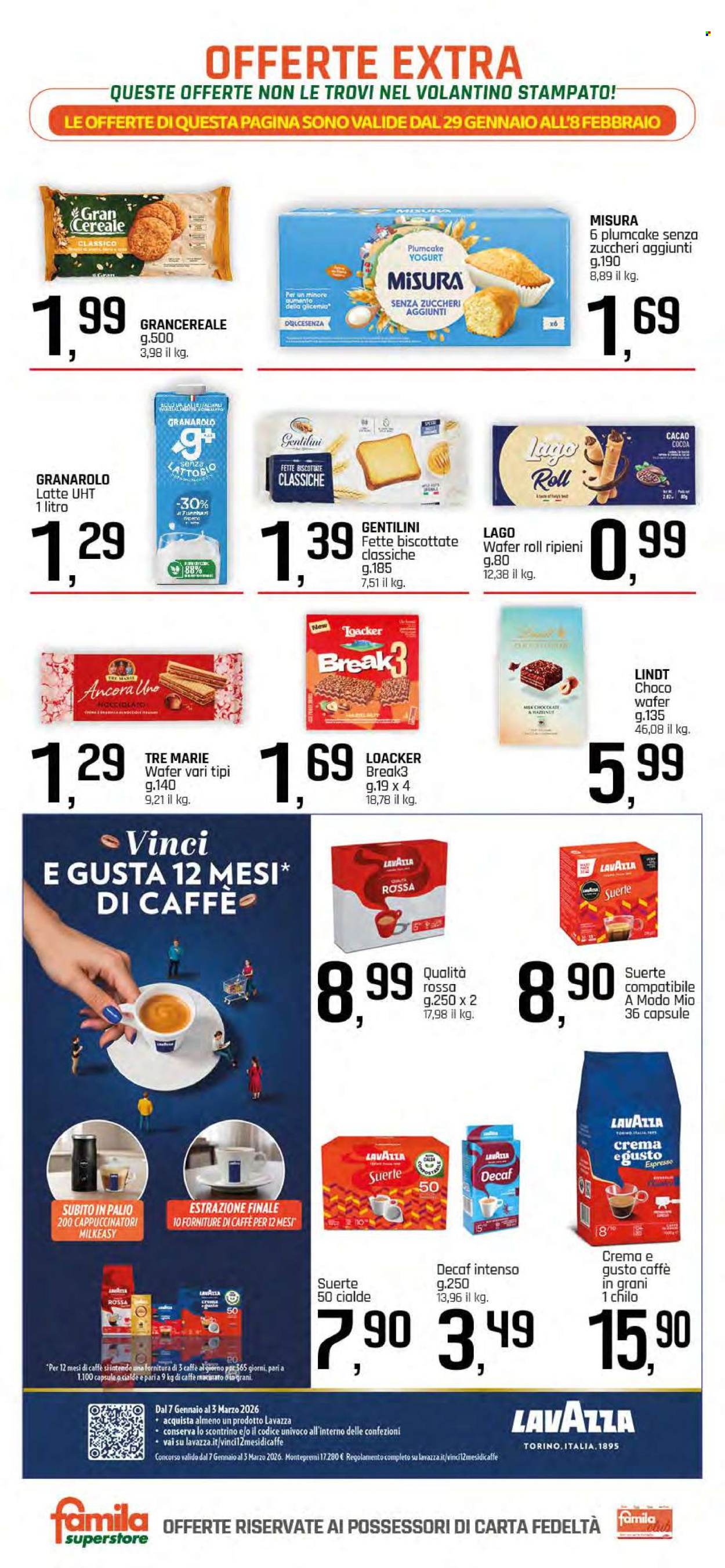 Volantino Famila - 29/1/2026 - 8/2/2026. Pagina 20