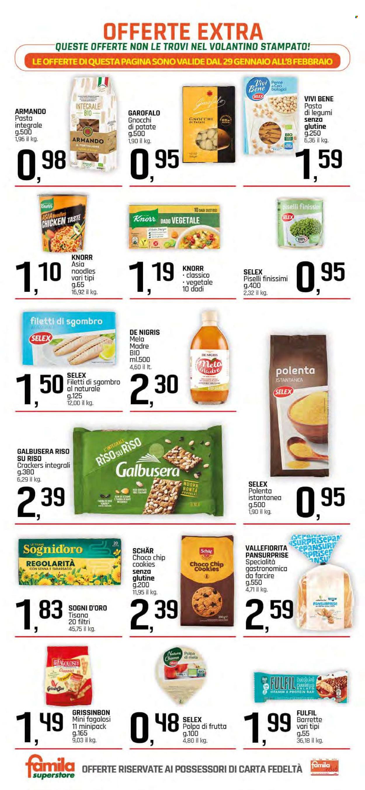 Volantino Famila - 29/1/2026 - 8/2/2026. Pagina 22