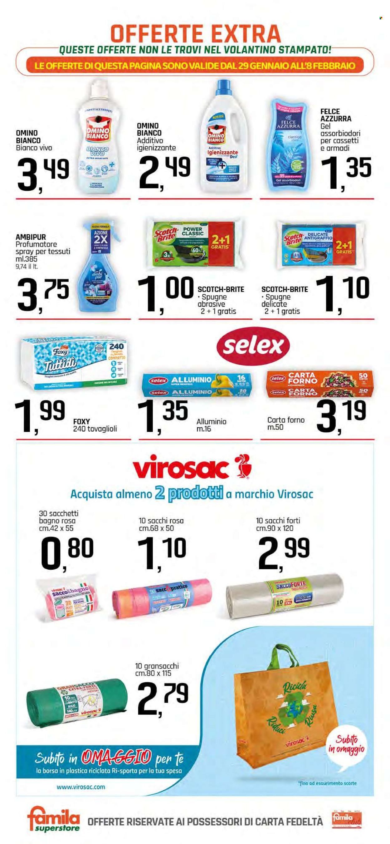 Volantino Famila - 29/1/2026 - 8/2/2026. Pagina 25