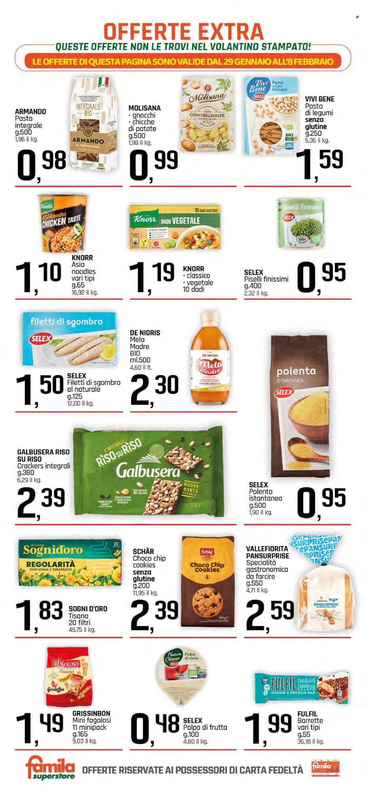 Volantino Famila - 29/1/2026 - 8/2/2026. Pagina 22