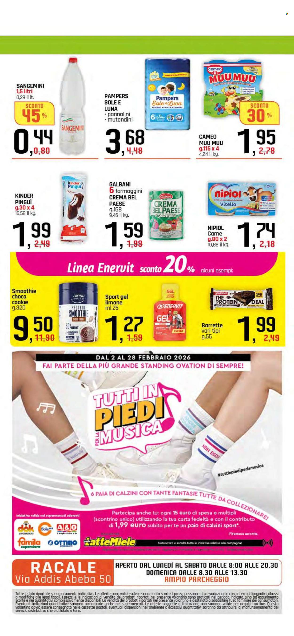 Volantino Famila - 29/1/2026 - 8/2/2026. Pagina 31