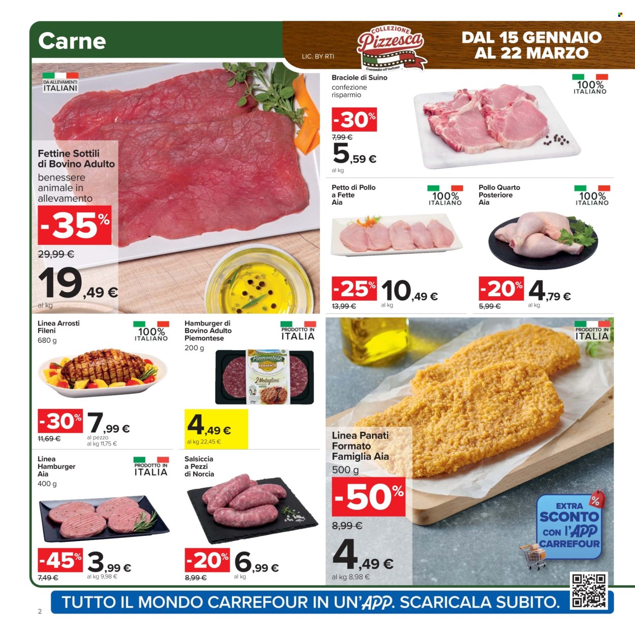 Volantino Carrefour - 27/1/2026 - 5/2/2026. Pagina 2
