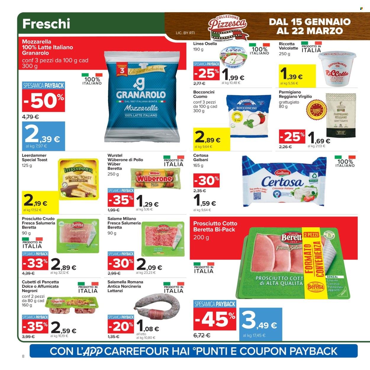 Volantino Carrefour - 27/1/2026 - 5/2/2026. Pagina 8