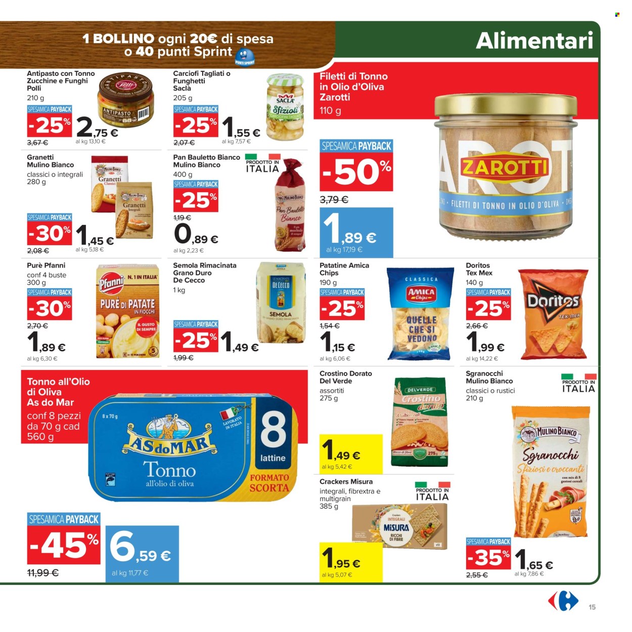 Volantino Carrefour - 27/1/2026 - 5/2/2026. Pagina 15
