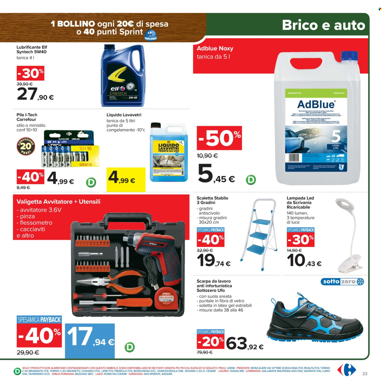 Volantino Carrefour - 27/1/2026 - 5/2/2026. Pagina 23