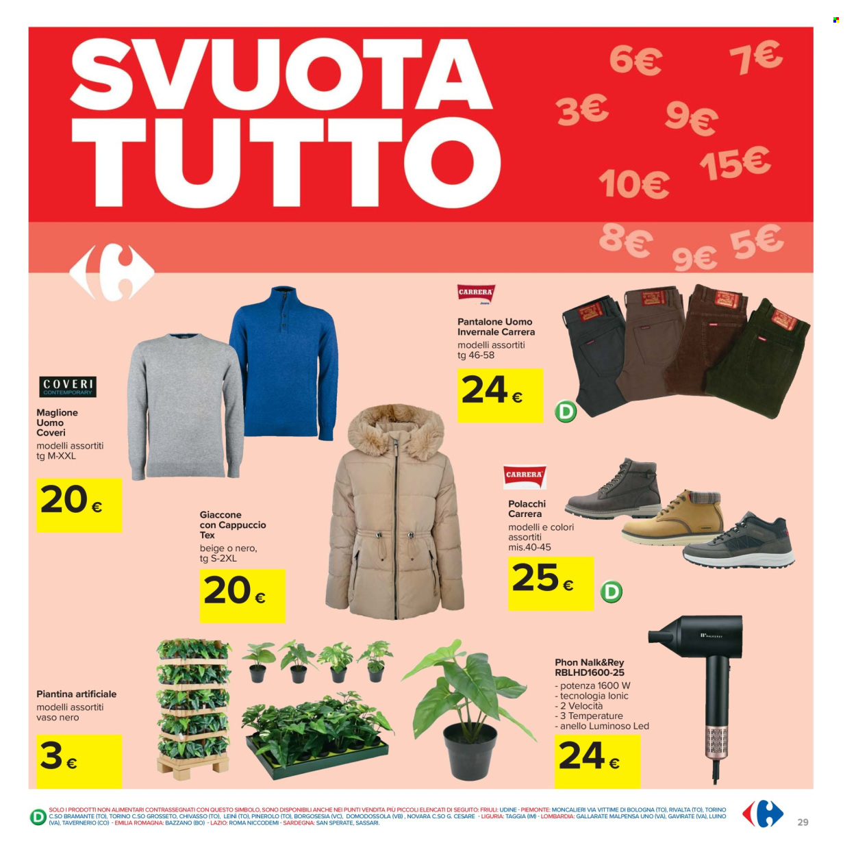 Volantino Carrefour - 27/1/2026 - 5/2/2026. Pagina 29