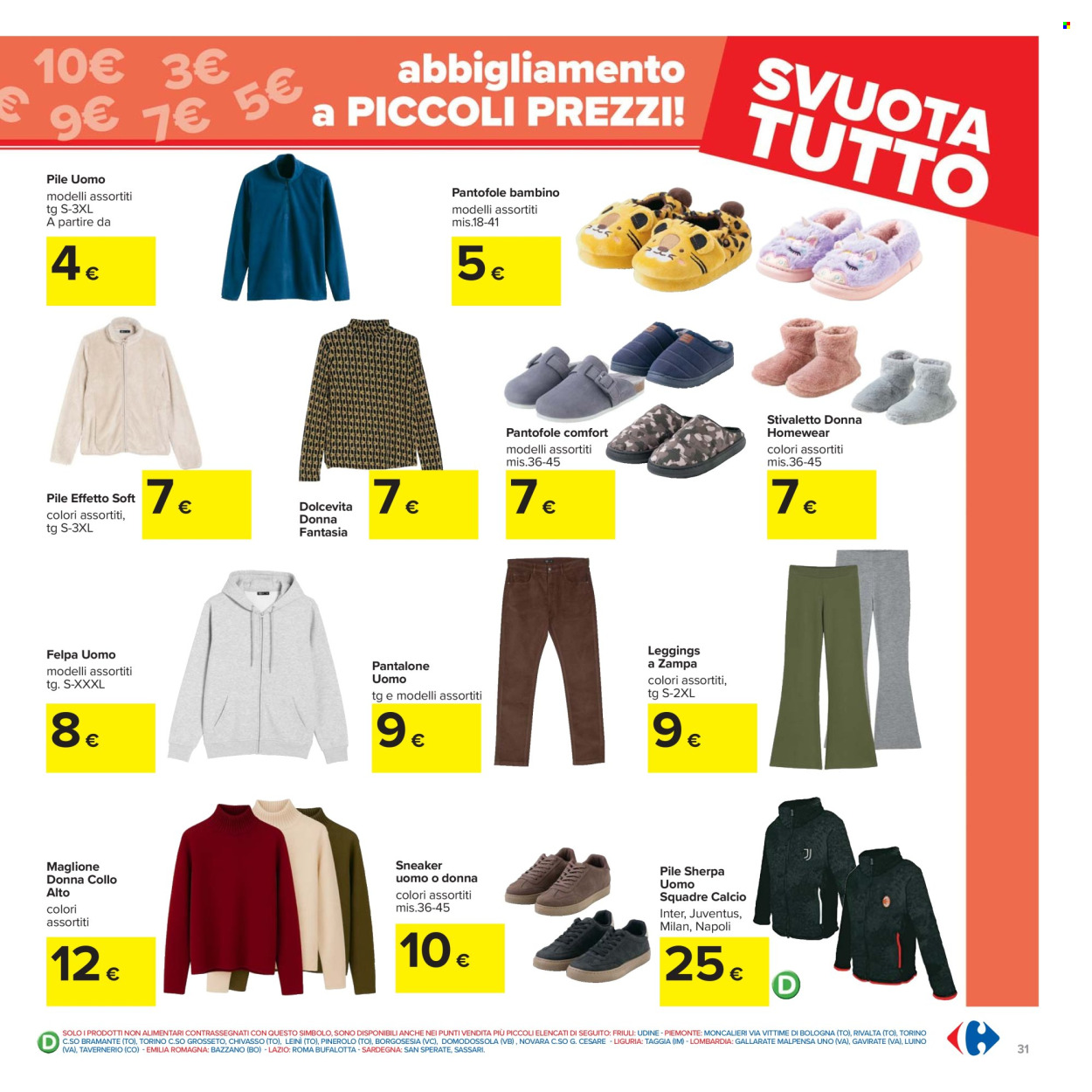 Volantino Carrefour - 27/1/2026 - 5/2/2026. Pagina 31