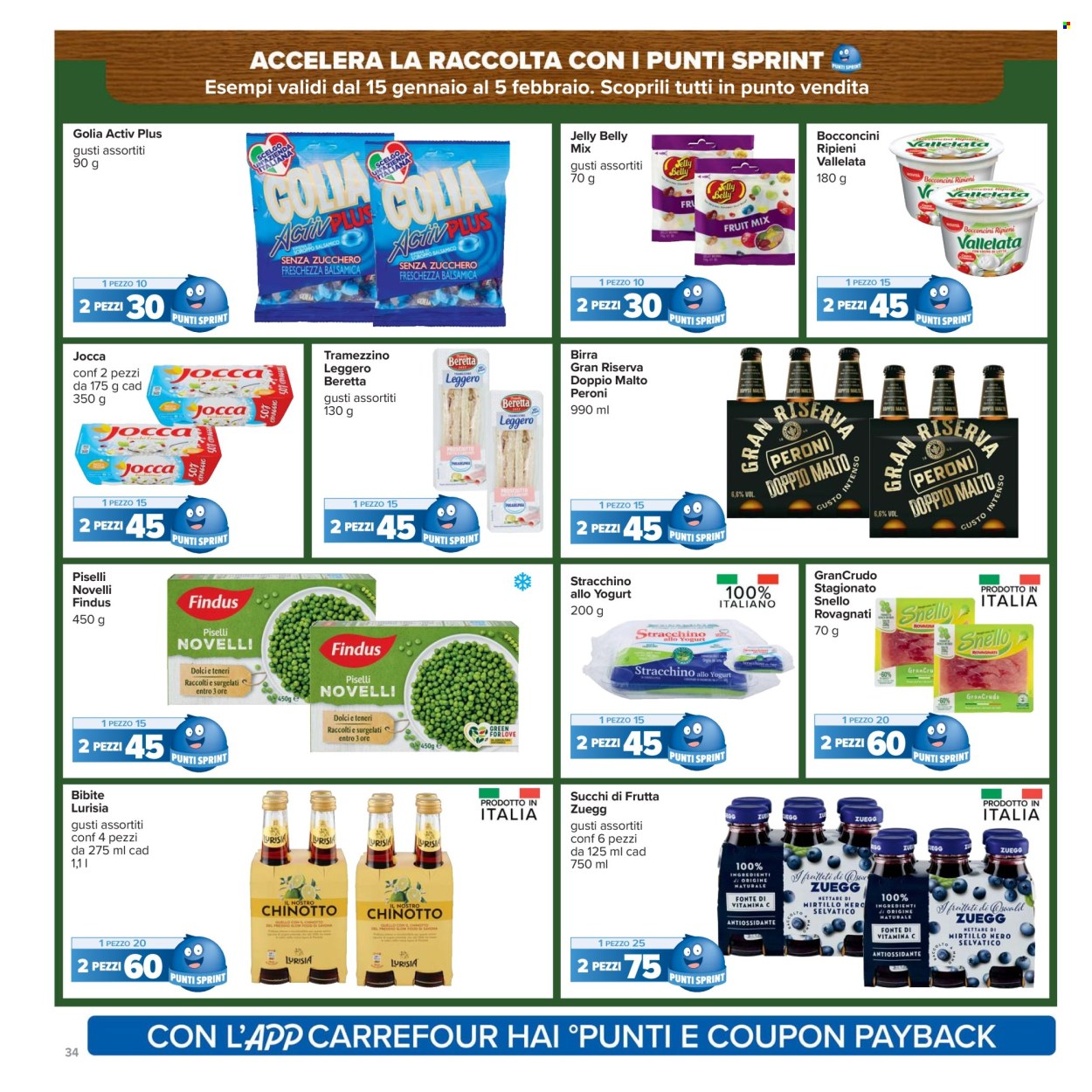 Volantino Carrefour - 27/1/2026 - 5/2/2026. Pagina 34