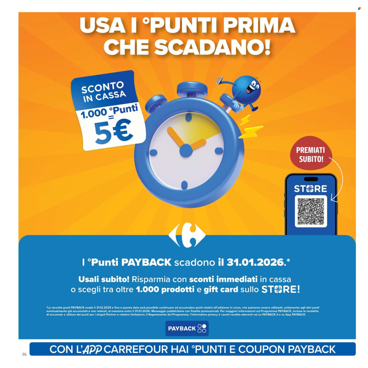 Volantino Carrefour - 27/1/2026 - 5/2/2026. Pagina 36