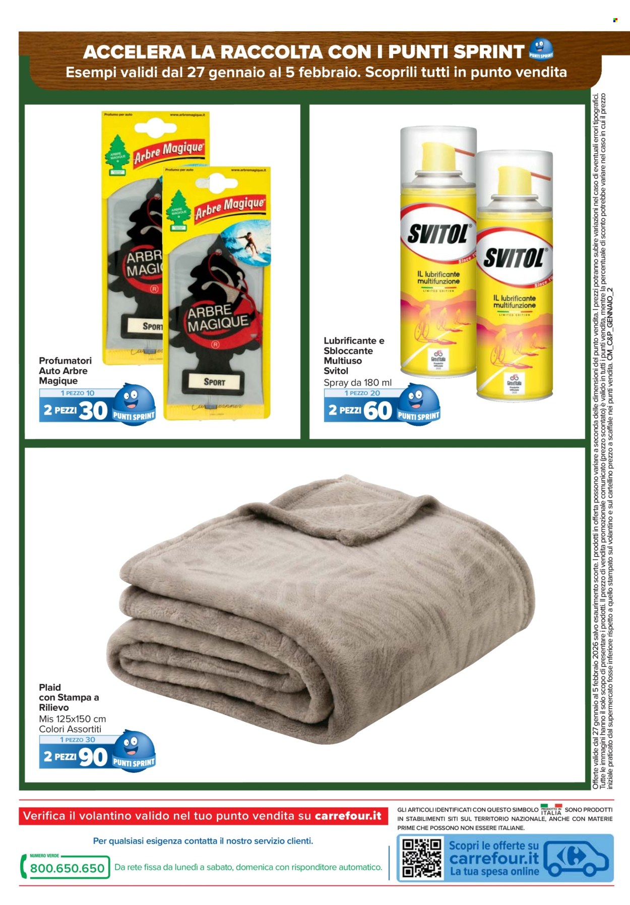 Volantino Carrefour - 27/1/2026 - 5/2/2026. Pagina 18