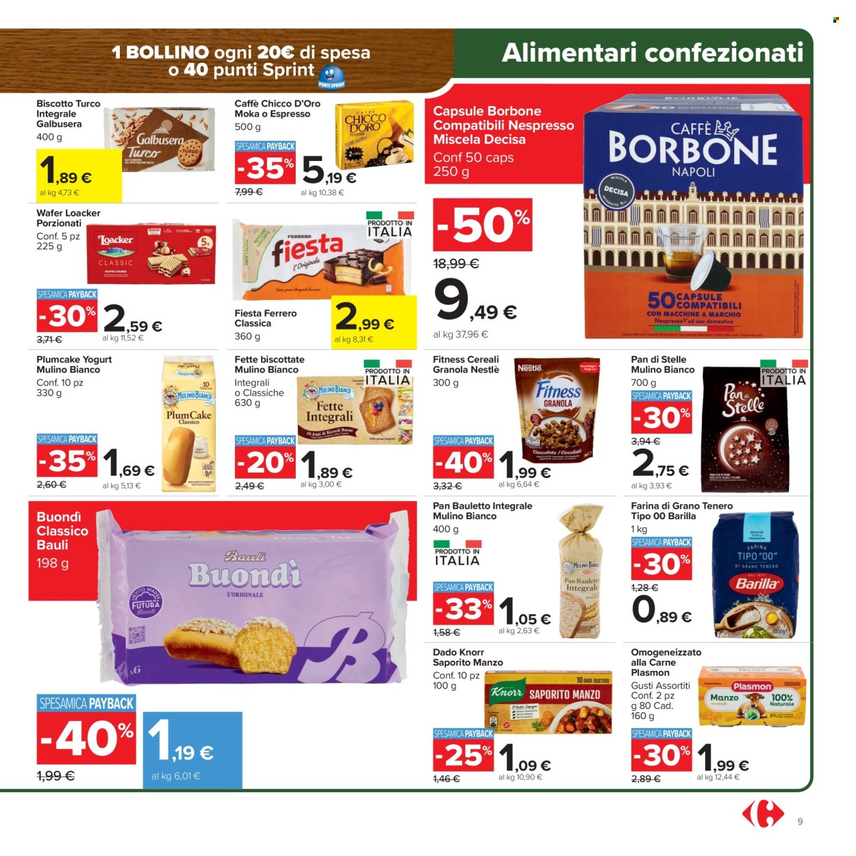 Volantino Carrefour - 27/1/2026 - 5/2/2026. Pagina 9
