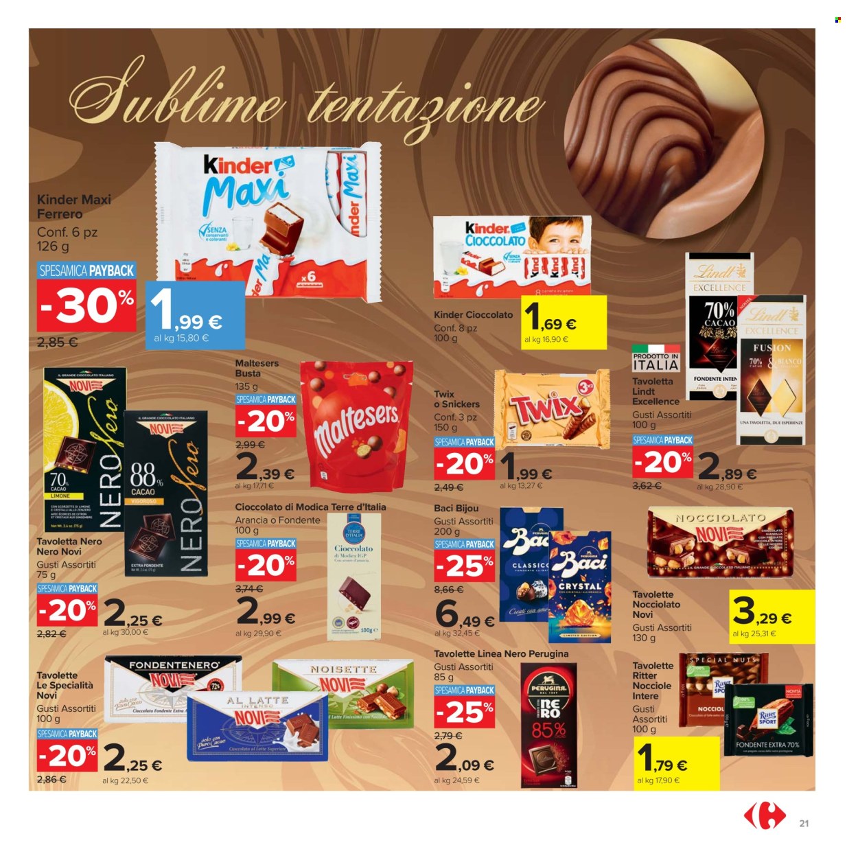 Volantino Carrefour - 27/1/2026 - 5/2/2026. Pagina 21