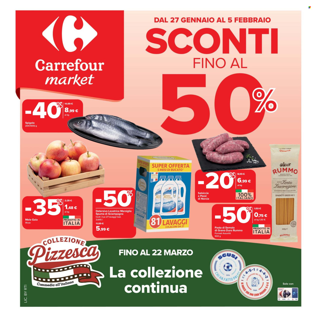 Volantino Carrefour - 27/1/2026 - 5/2/2026. Pagina 1