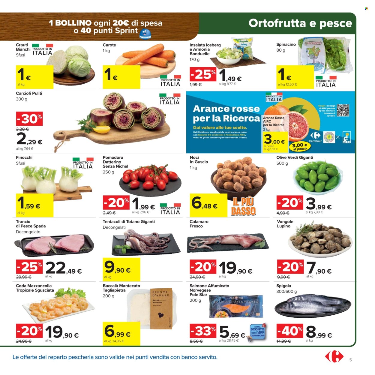Volantino Carrefour - 27/1/2026 - 5/2/2026. Pagina 5