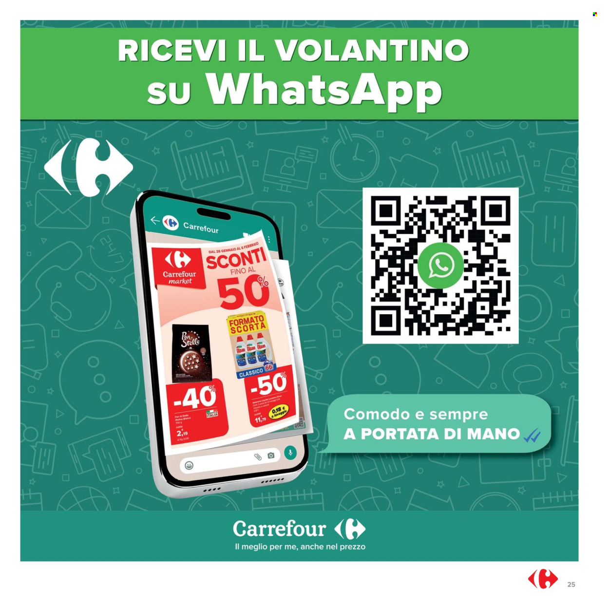 Volantino Carrefour - 27/1/2026 - 5/2/2026. Pagina 25