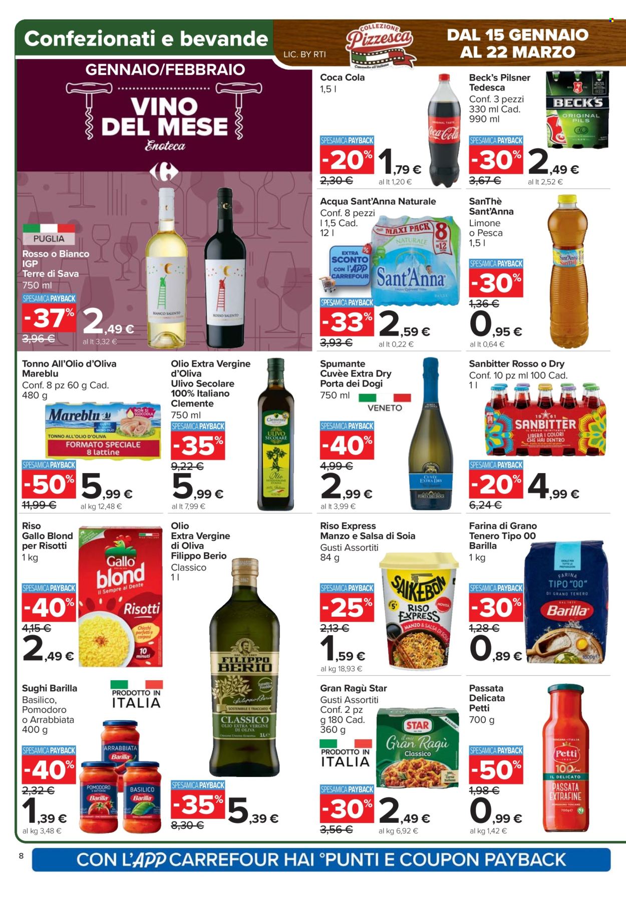 Volantino Carrefour - 27/1/2026 - 5/2/2026. Pagina 8