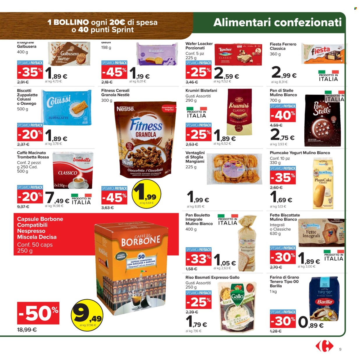 Volantino Carrefour - 27/1/2026 - 5/2/2026. Pagina 9