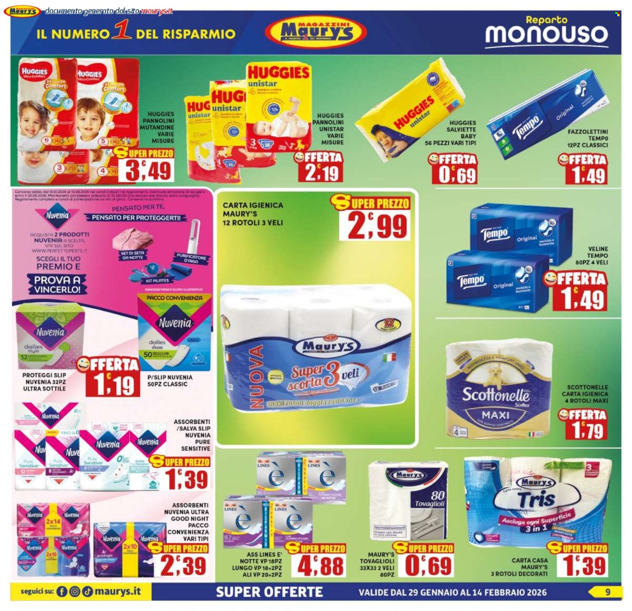 Volantino Maury's - 29/1/2026 - 14/2/2026. Pagina 9