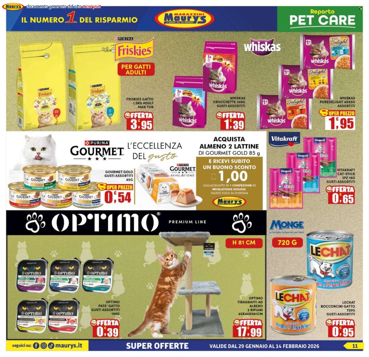 Volantino Maury's - 29/1/2026 - 14/2/2026. Pagina 11