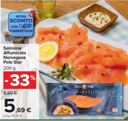 Salmone Affumicato Norvegese Pole Star