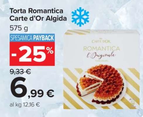 Torta Romantica Carte d’Or Algida