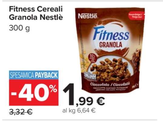 Fitness Cereali Granola Nestlè