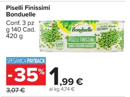 Piselli Finissimi Bonduelle