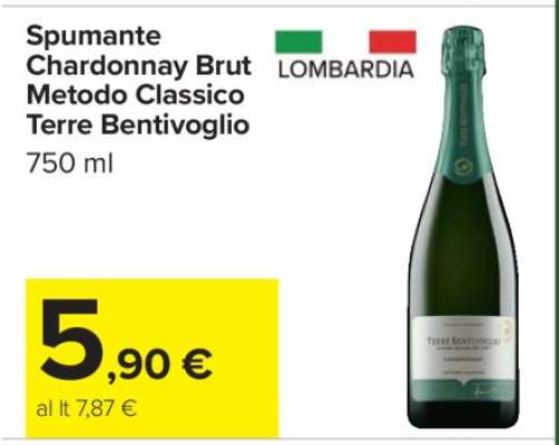Spumante Chardonnay Brut Metodo Classico Terre Bentivoglio
