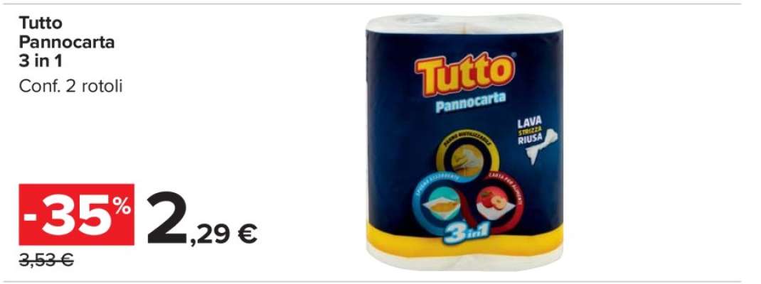 Tutto Pannocarta 3 in 1