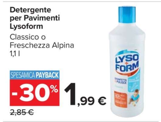 Detergente per Pavimenti Lysoform