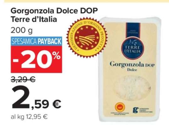 Gorgonzola Dolce DOP Terre d'Italia