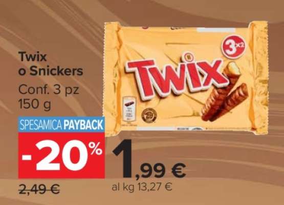 Twix o Snickers