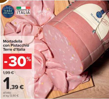 Mortadella con Pistacchio Terre d’Italia