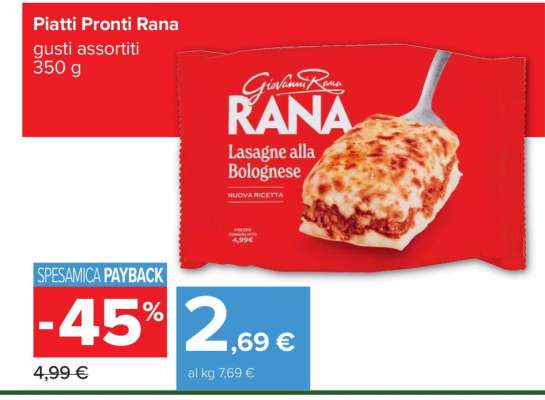 Piatti Pronti Rana