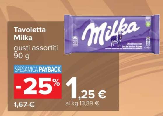 Tavoletta Milka