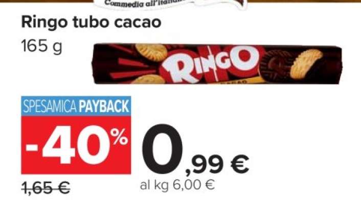 Ringo tubo cacao