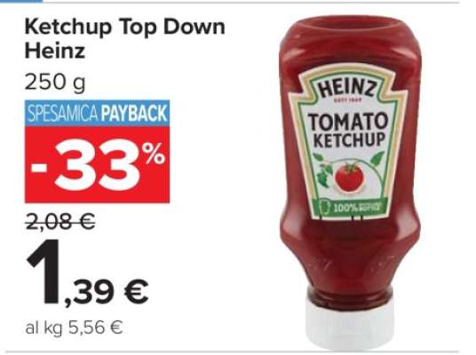 Ketchup Top Down Heinz