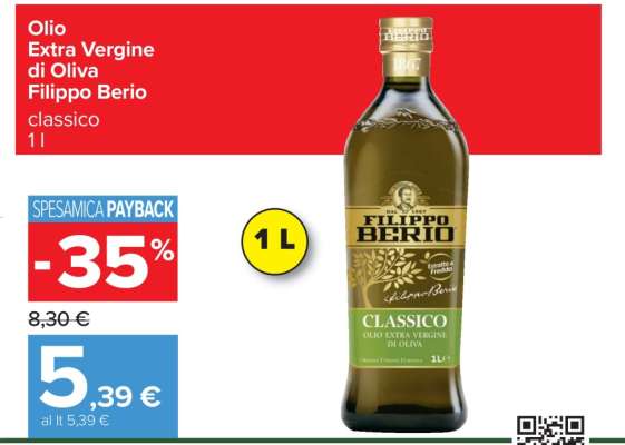 Olio Extra Vergine di Oliva Filippo Berio