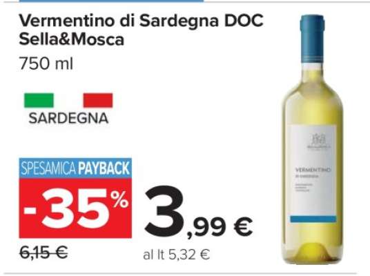 Vermentino di Sardegna DOC Sella & Mosca