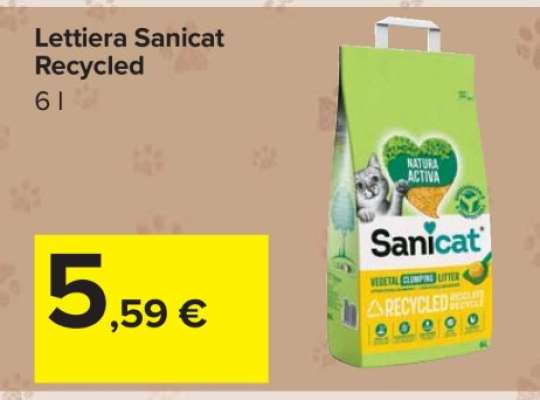 Lettiera Sanicat Recycled