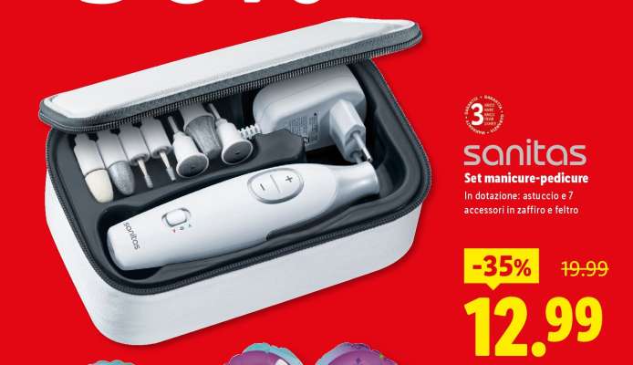 sanitas Set manicure-pedicure