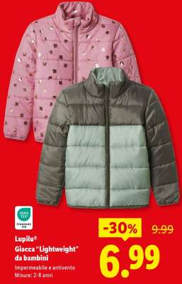 Lupilu® Giacca “Lightweight” da bambini