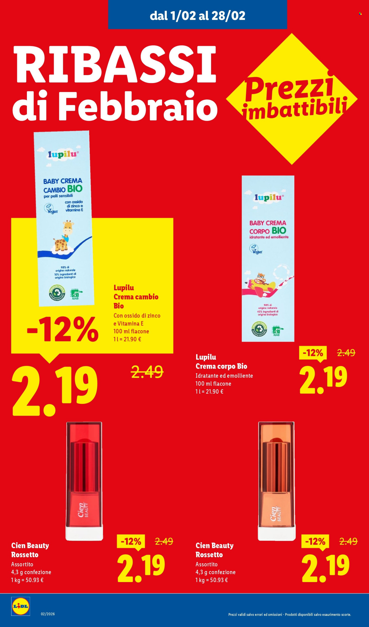 Volantino Lidl - 1/2/2026 - 28/2/2026. Pagina 14