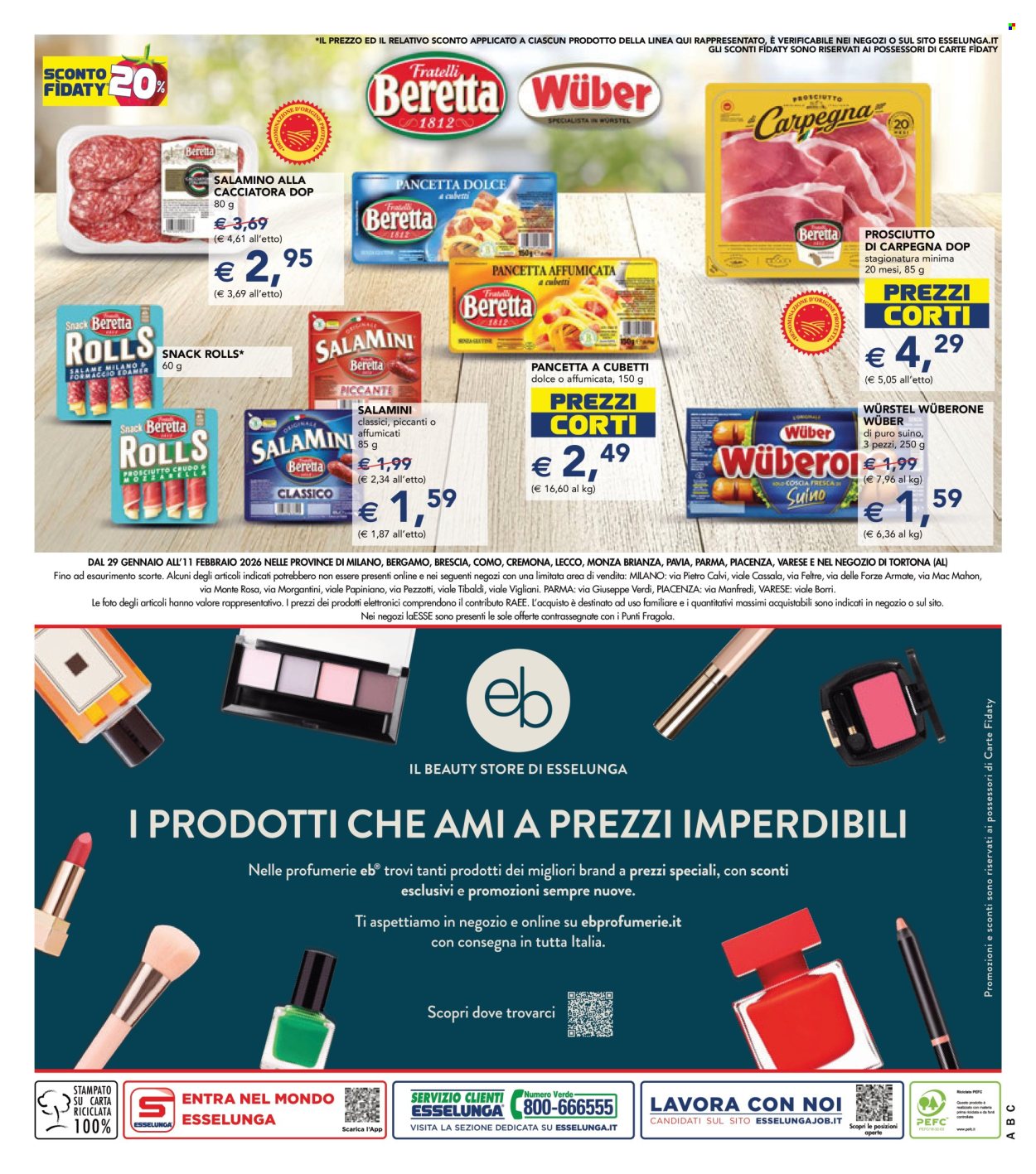 Volantino Esselunga - 29/1/2026 - 11/2/2026. Pagina 29